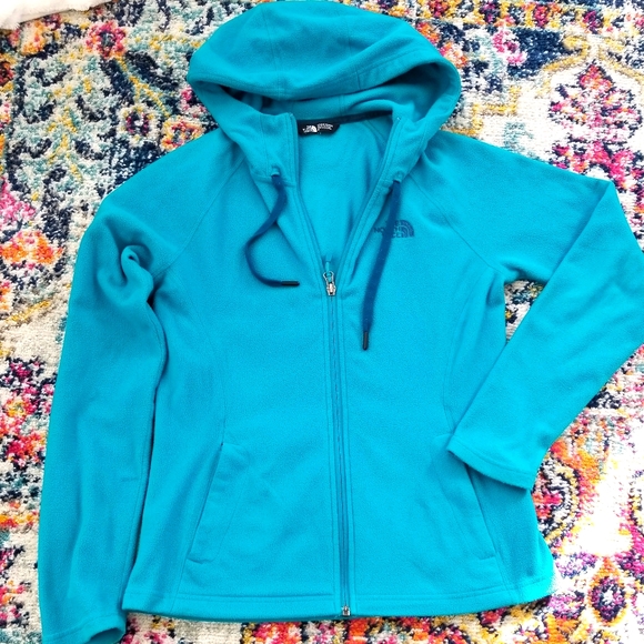 The North Face Full Zip Hooded Fleece Sweatshirt - Picture 1 of 5